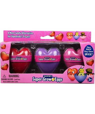 Valentine's Day Super Grow Eggs 3 Pack - WOW! Fun to Hatch Your Own Pets and Watch them grow - Great Valentine gift or treat ...