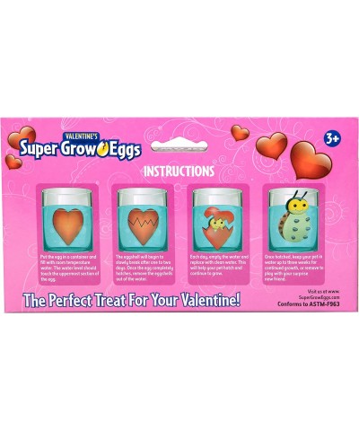 Valentine's Day Super Grow Eggs 3 Pack - WOW! Fun to Hatch Your Own Pets and Watch them grow - Great Valentine gift or treat ...