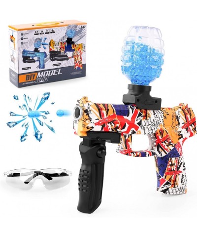 Electric Gel Gun Splatter Ball Gun Automatic with 12000 Water Beads and Eyewear for Outdoor Activities Shooting Games Toy for...