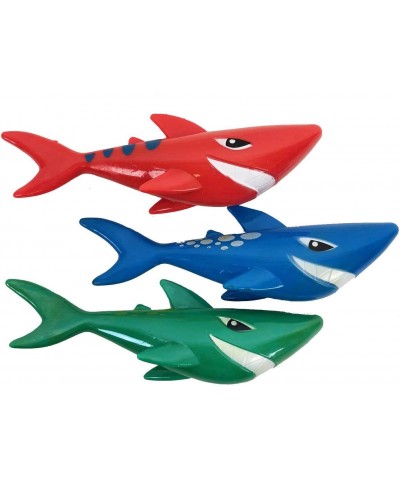 3pc Dive Sharks Pool Toy | Shark Pool Toys | Underwater Torpedo | Great Watertoy for Kids $13.43 Swimming Pool & Outdoor Wate...