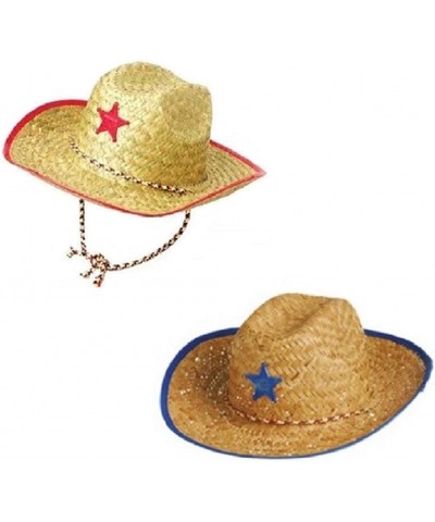 Costume Play Set Child Western Cowboy Hat Plastic Sheriff Badge and Matching Bandana Scarf (2 Sets) $26.94 Kids' Dress-Up Acc...