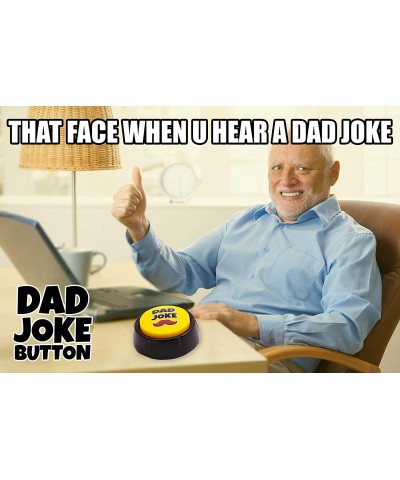 | A Gift for Fathers with 50+ Funny Dad Jokes | Novelty Talking Button Present $44.79 Gags & Practical Joke Toys