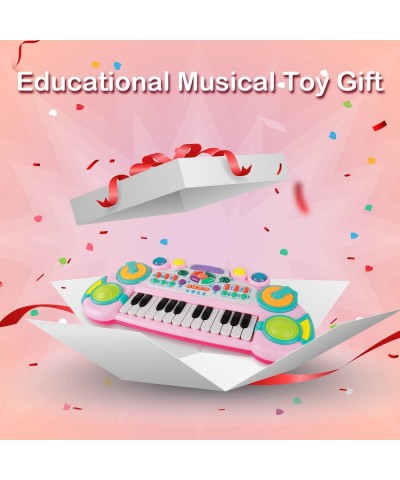 24 Keys Baby Piano Toy Musical Toys for Toddlers Kids Piano Keyboard with LED Lights Toddler Toys Age 1-2 Early Learning Toys...