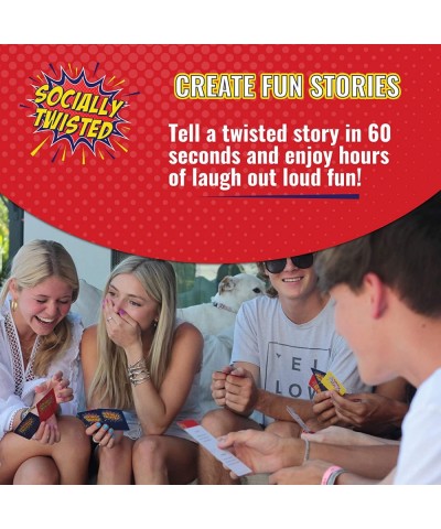 Original Party Game - A Fun Hilarious Adult Party Card Game for People Who Like to Tell Absurd Stories with Twisted Humor and...