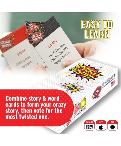 Original Party Game - A Fun Hilarious Adult Party Card Game for People Who Like to Tell Absurd Stories with Twisted Humor and...