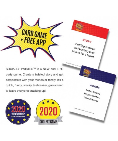 Original Party Game - A Fun Hilarious Adult Party Card Game for People Who Like to Tell Absurd Stories with Twisted Humor and...