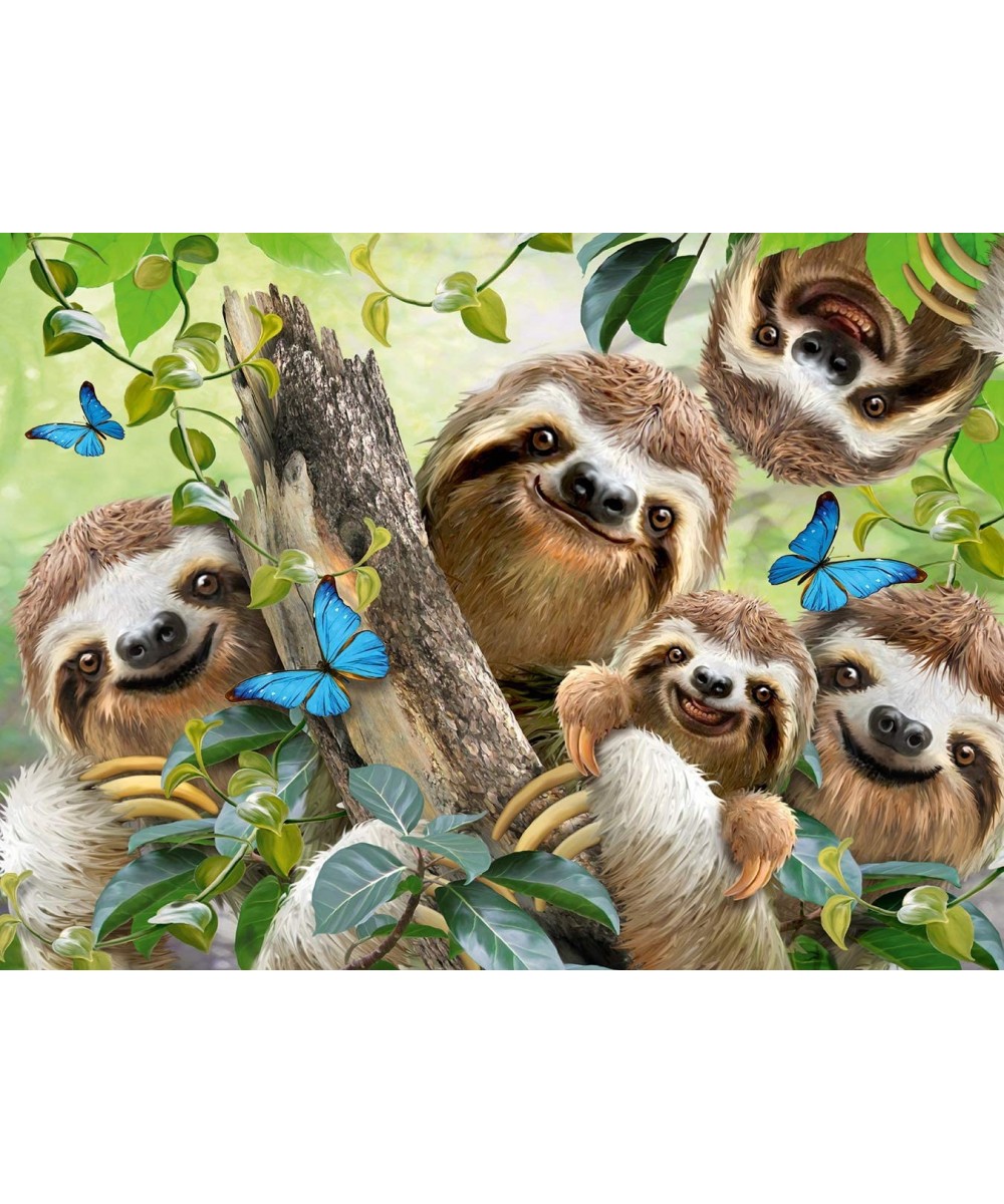 Sloth Selfie 500 Piece Jigsaw Puzzle for Adults - 14790 - Every Piece is Unique Softclick Technology Means Pieces Fit Togethe...