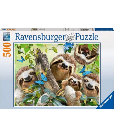 Sloth Selfie 500 Piece Jigsaw Puzzle for Adults - 14790 - Every Piece is Unique Softclick Technology Means Pieces Fit Togethe...