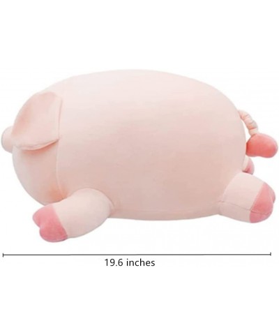 Chubby Pig Plush Toy Pig Doll Cushion Toys Soft Cushion Pillow Comfortable Huggable Pillow Gift Toys for Boys and Girls Toddl...