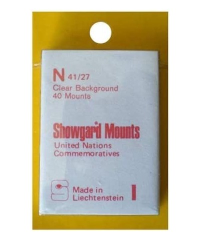 Pre-Cut Clear Stamp Mounts Size N41/27 $15.29 Collectibles Display & Storage