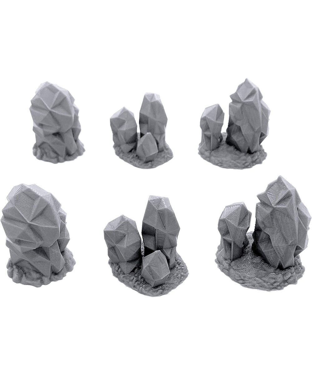 Geodesic Formations 3D Printed Tabletop RPG Scenery and Wargame Terrain for 28mm Miniatures $18.86 Board Games