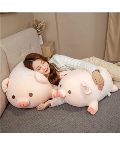 Chubby Pig Plush Toy Pig Doll Cushion Toys Soft Cushion Pillow Comfortable Huggable Pillow Gift Toys for Boys and Girls Toddl...