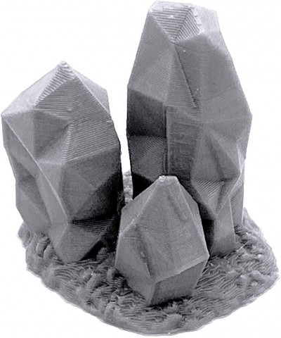 Geodesic Formations 3D Printed Tabletop RPG Scenery and Wargame Terrain for 28mm Miniatures $18.86 Board Games