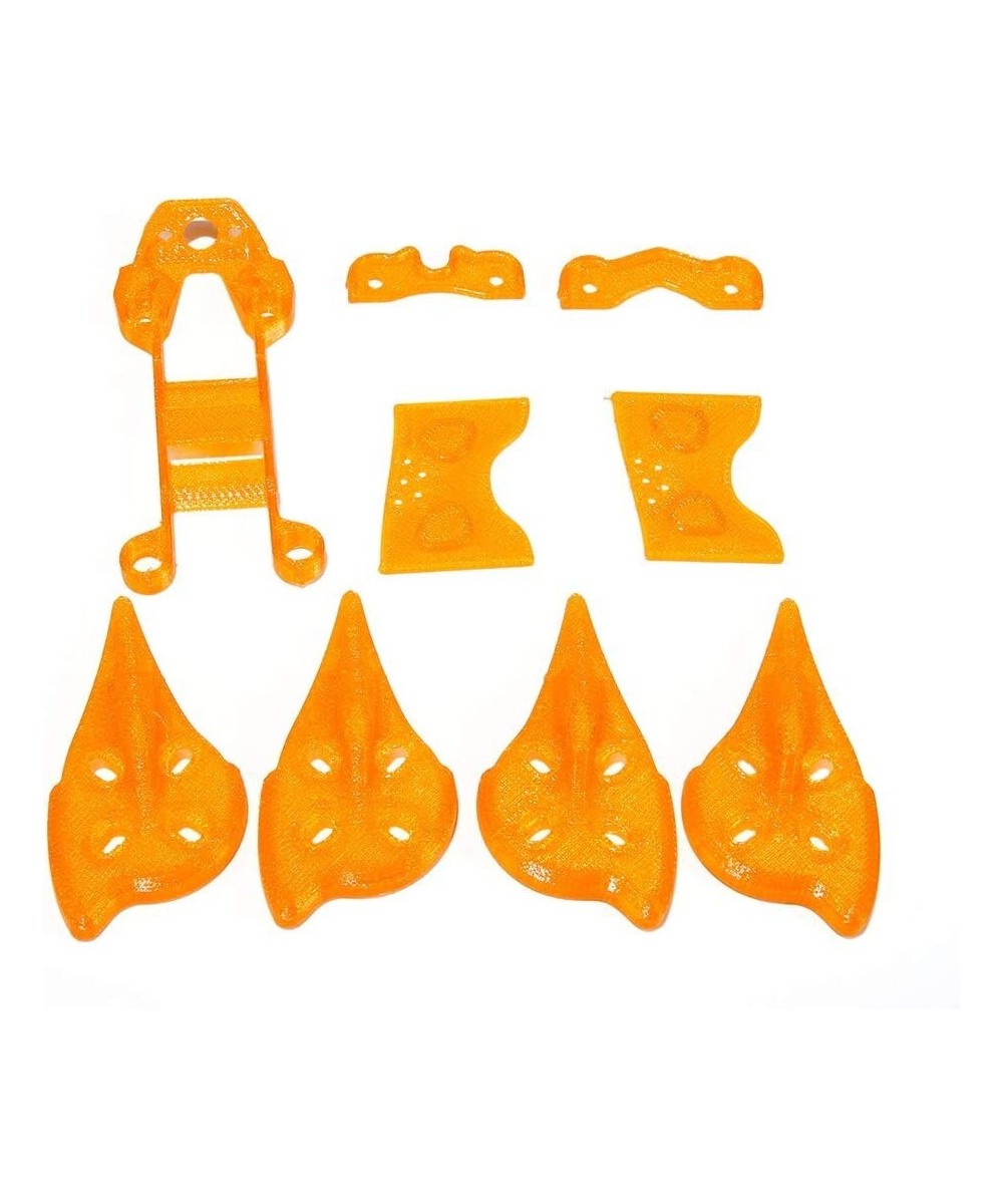 3D Printed TPU Material Accessory Frame Kit for Cidora SL5 5inch 215mm Freestyle RC FPV Racing Drone Quadcopter Parts (Orange...