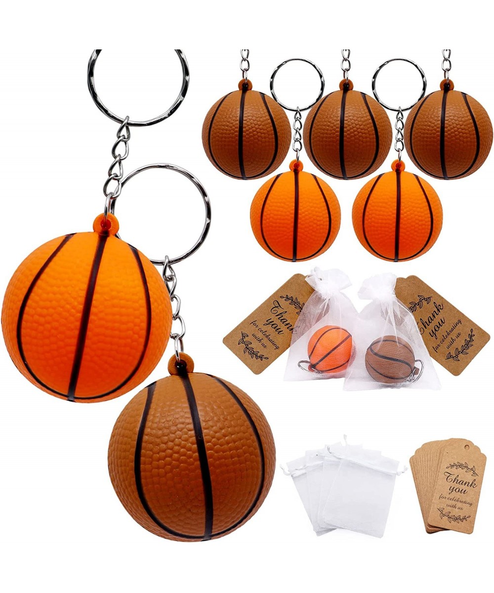 Basketball Keychains 72 Pieces Basketball Party Favors Sports Goodie Gifts Bags Decor for Boys Girls Backpack Birthday Party ...