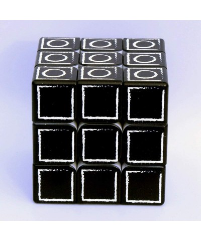 Speed Cube 3x3 3D Relief Effect Braille Figure Magic Cube Puzzle IQ Games Puzzle Special for Blind Vision Weakness 5.6cm $31....