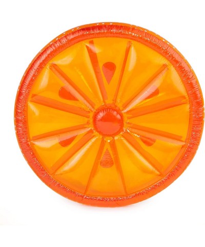 Giant Fruit Slice Pool Island Orange $55.60 Swimming Pool & Outdoor Water Toys