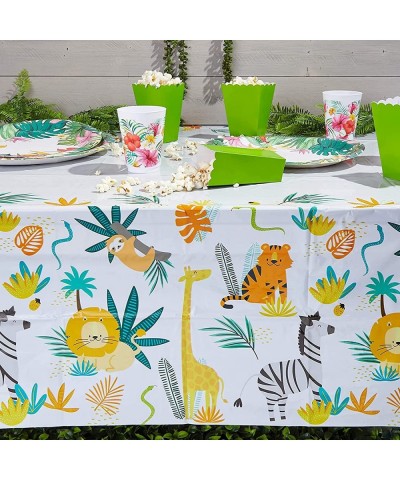 Safari Tablecloths for Birthday Party Decorations (54 x 108 in 3 Pack) $15.23 Kids' Party Tablecovers