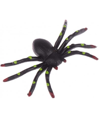 10pcs/Set Halloween Spider Toys Prank Tricky Simulation Scary Spotted Spider for Haunted House Bar Scene Party Decor Props $1...