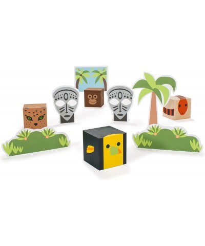 Cubelings Jungle - Made in The USA $30.05 Toy Stacking Block Sets