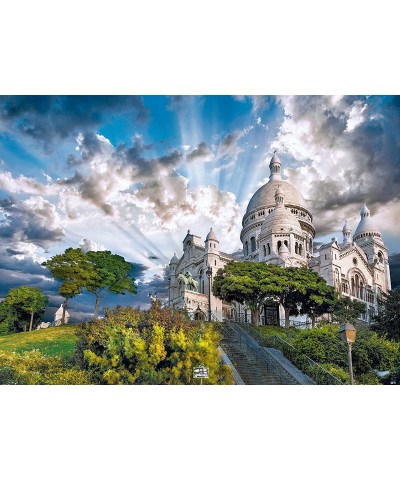 Montmartre Paris 1000 Piece Jigsaw Puzzle for Adults $28.54 Jigsaw Puzzles