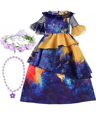 Kids Girls Dress Cosplay Costume Princess Dress Skirt Suit for Childs with Bag $57.02 Kids' Costumes