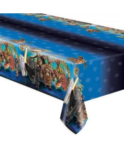 How to Train Your Dragon: The Hidden World - Plastic Party Table Cover 54" x 84" 1Ct Multi Color One Size (79173) $14.65 Kids...