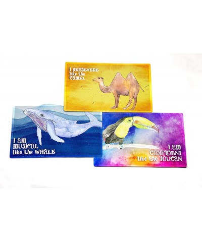 Affirmation Cards Mindfulness Cards for kids Educational Card Game for Toddlers Brain-Boosting Trivia Engaging Animal Stories...