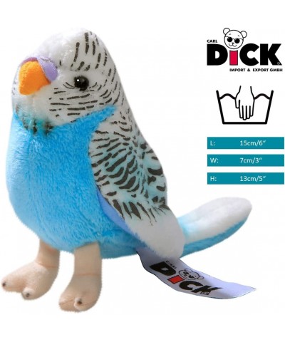 Budgerigar Dark Blue 5 inches 13cm Plush Toy Soft Toy Stuffed Animal 2823005 $29.51 Stuffed Animals & Teddy Bears