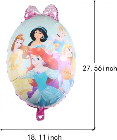 5PCS Princess Themed Birthday Party Balloons Decorations for Kids $16.91 Kids' Party Decorations