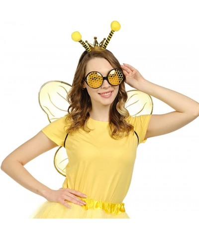 Bumble Bee Costume Accessories | Bee Wings and Bee Antenna Headband with Bee Glasses | Honey Bee Costumes | Halloween Bumbleb...