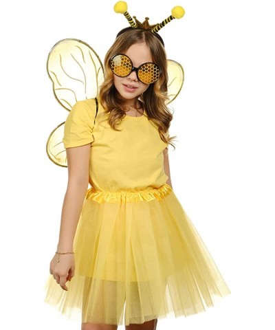 Bumble Bee Costume Accessories | Bee Wings and Bee Antenna Headband with Bee Glasses | Honey Bee Costumes | Halloween Bumbleb...