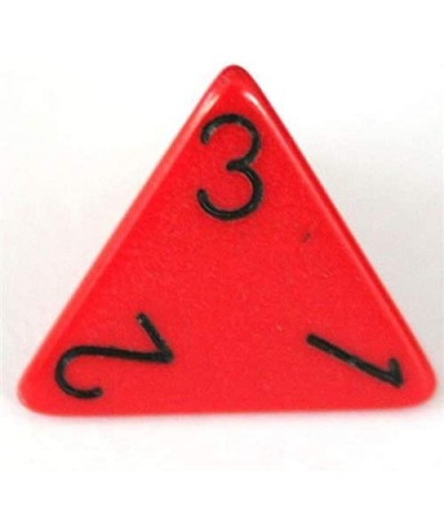 Polyhedral 7-Die Opaque Dice Set - Red with Black $15.48 Game Accessories