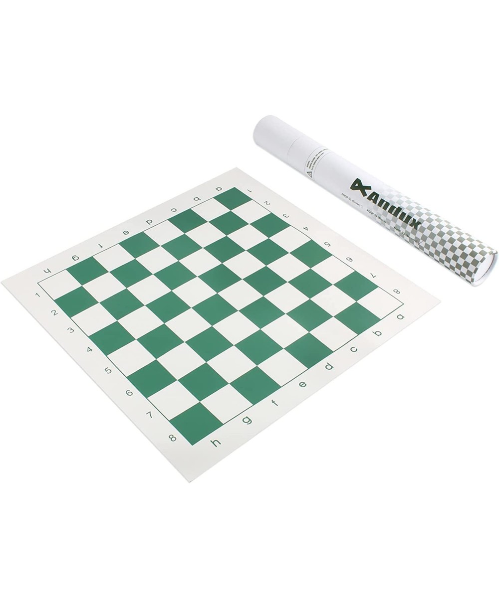 Chess Game Rollable Chessboard Chessboard Only XQQP-01 (Green-43x43cm) $40.23 Board Games