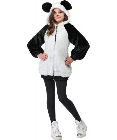 Panda Hoodie Costume for Girls Kids Panda Jacket with Hood $67.02 Kids' Costumes