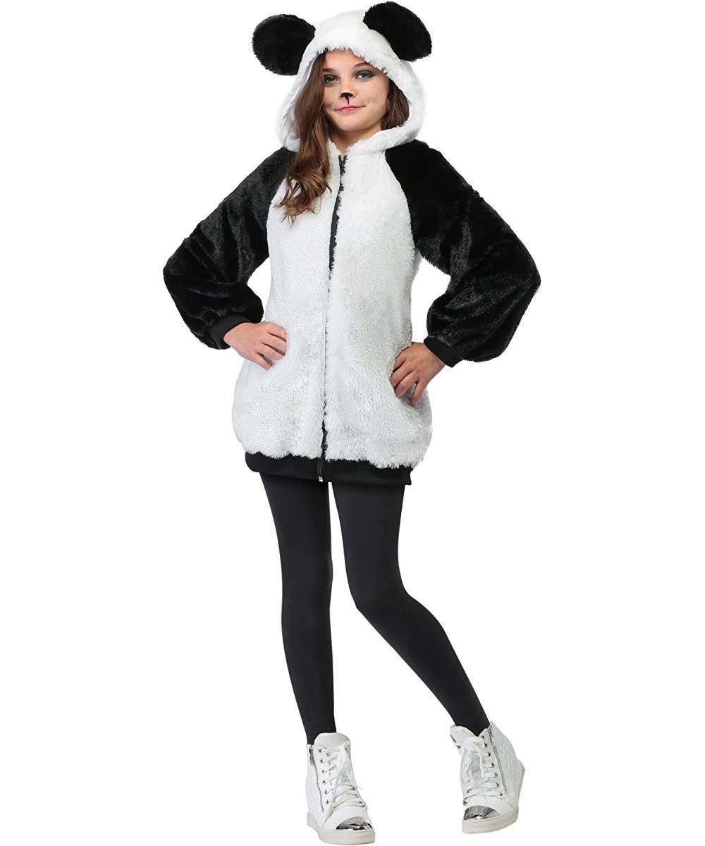 Panda Hoodie Costume for Girls Kids Panda Jacket with Hood $67.02 Kids' Costumes