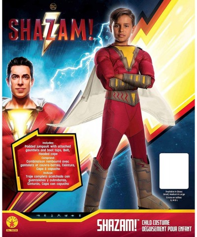 Rubies Child's Shazam! Movie Deluxe Shazam Costume Large $62.54 Kids' Costumes