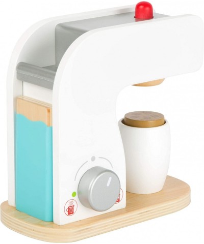 wooden toys Coffee Machine Cups and Coffee Beans Complete playset for Play Kitchens Designed for Children Ages 3+ Multi (1059...