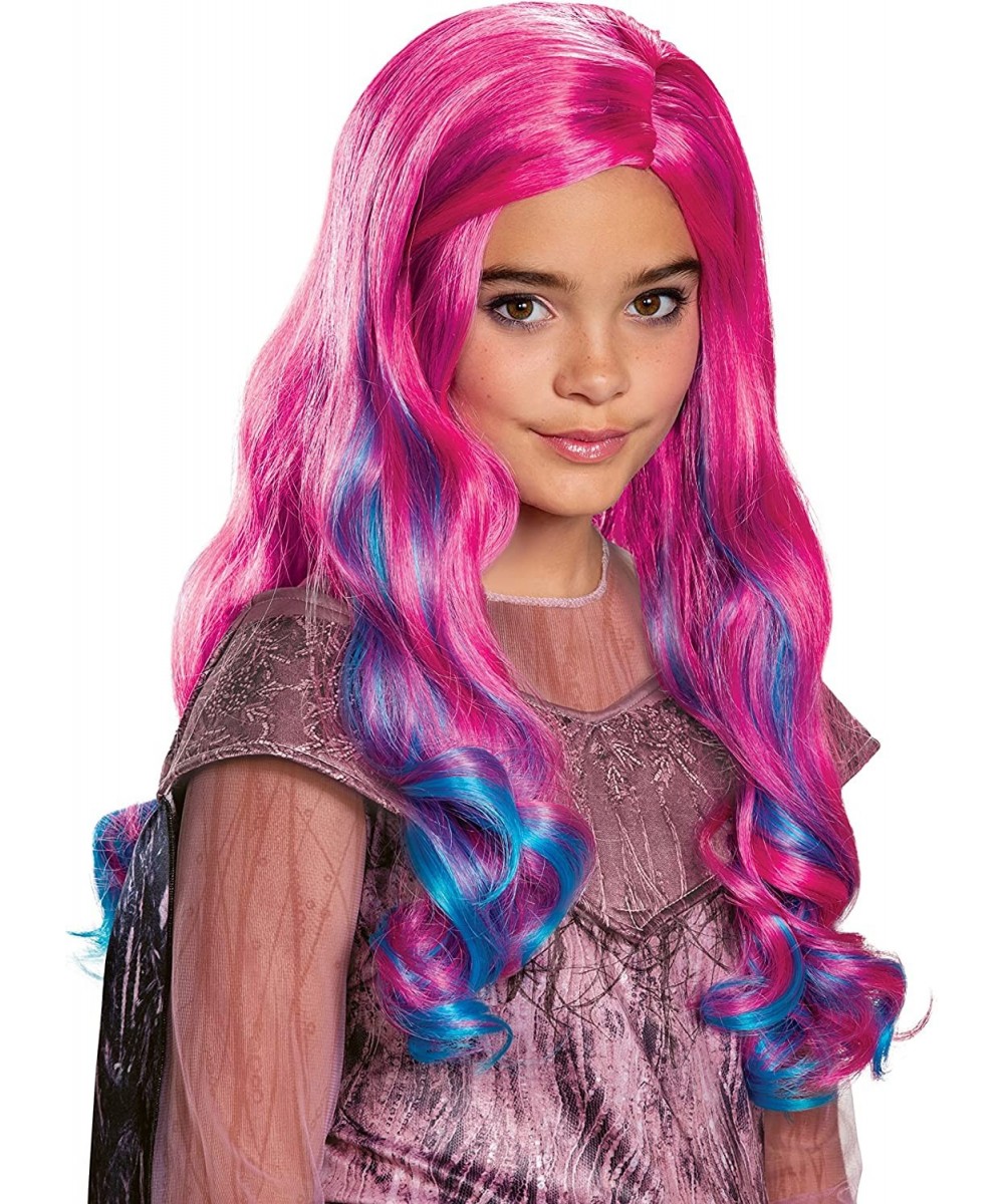 Audrey Descendants 3 Girls Wig Standard pink $19.43 Kids' Dress-Up Accessories