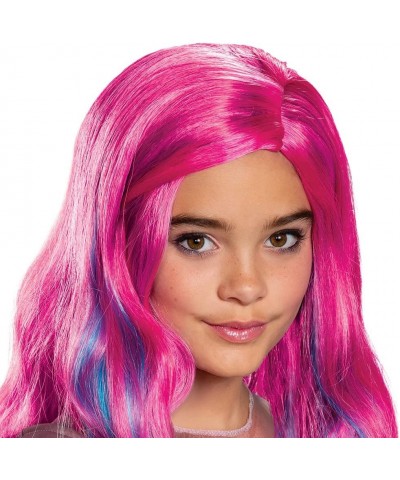 Audrey Descendants 3 Girls Wig Standard pink $19.43 Kids' Dress-Up Accessories