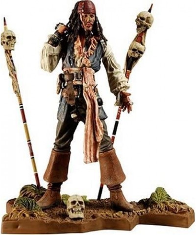 Pirates of the Caribbean Dead Man's Chest Series 3 Cannibal Jack Sparrow Action Figure $89.02 Action Figures