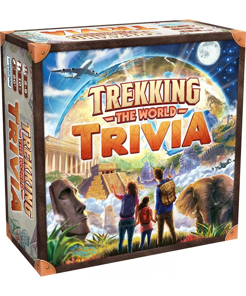 Trekking The World : Trivia | Created by a Jeopardy Winner | A Family Trivia Game for Adults and Kids for Friends Who Love to...