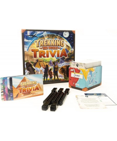 Trekking The World : Trivia | Created by a Jeopardy Winner | A Family Trivia Game for Adults and Kids for Friends Who Love to...