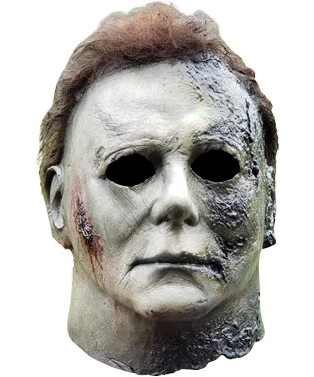 Michael Myers Mask 2020 Micheal Myers Mask Michael Myers Merchandise Halloween Mask Michael Myers Costume Scar Mask $50.53 Ki...