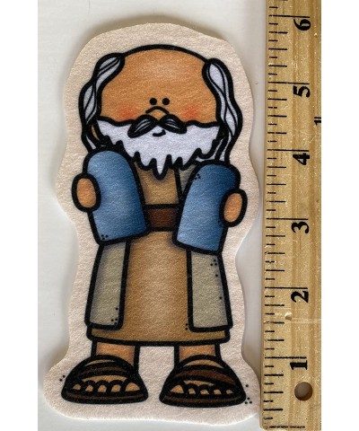 Ten Commandments Felt Figures for Bible Flannel/Felt Board Stories PRECUT 24 Pieces Moses $35.02 Magnetic & Felt Playboards