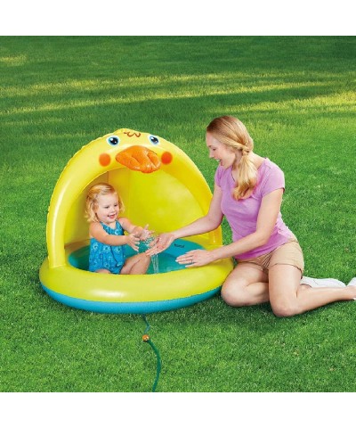 Shade Baby Pool Sprinkle and Splash Play Pool Outdoor Duck Bathtub of 39 Inches $49.28 Swimming Pool & Outdoor Water Toys