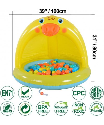 Shade Baby Pool Sprinkle and Splash Play Pool Outdoor Duck Bathtub of 39 Inches $49.28 Swimming Pool & Outdoor Water Toys