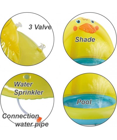 Shade Baby Pool Sprinkle and Splash Play Pool Outdoor Duck Bathtub of 39 Inches $49.28 Swimming Pool & Outdoor Water Toys