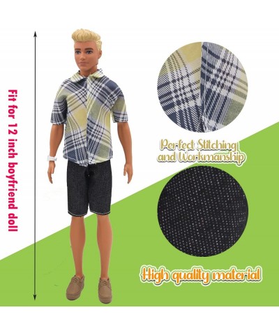 26Pcs Doll Clothes and Accessories for 12 Inch Boy Dolls Include 20 Different Wear Clothes Shirt Jeans Set for 12'' Boy Doll ...