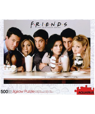 Friends Milkshake Puzzle (500 Piece Jigsaw Puzzle) - Glare Free - Precision Fit - Officially Licensed Friends TV Show Merchan...